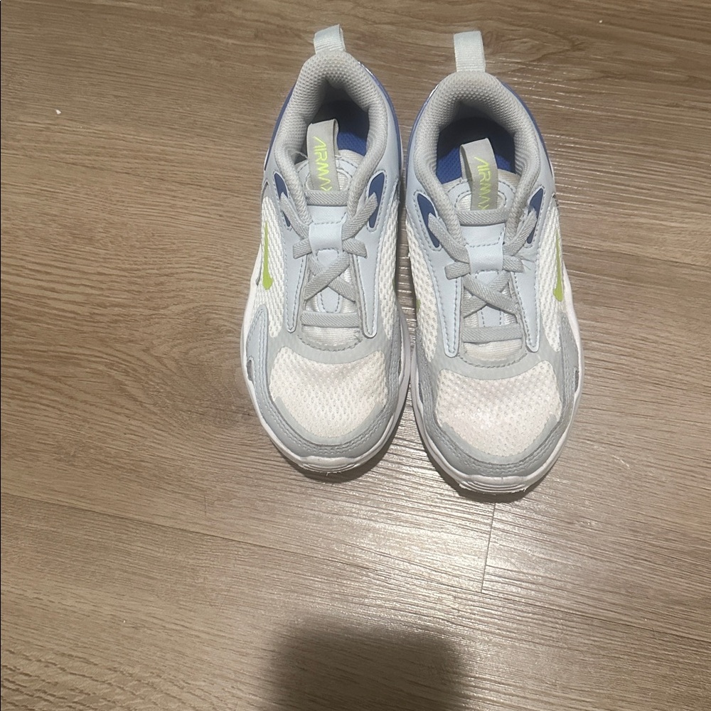 Nike Kids Air Max Bolt Sneakers - White and Gray